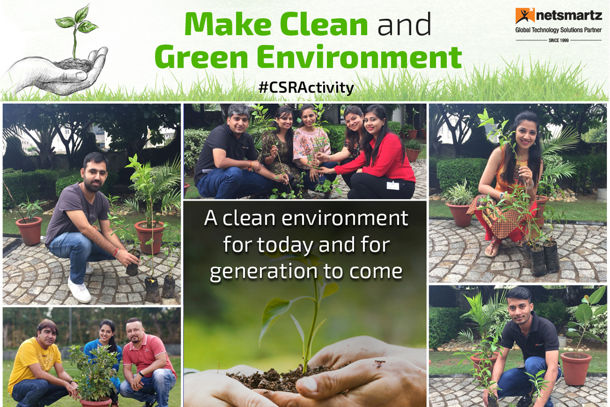 Netsmartz- Make Clean and Green Environment